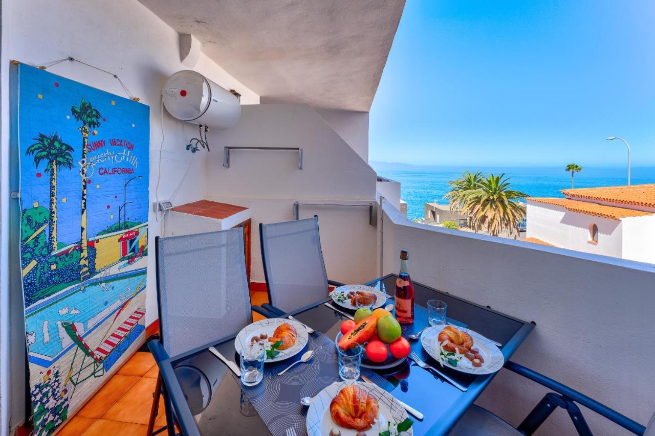 Wonderful Apartment With A Sea View, Wifi, Pool Пуерто де Сантяго Екстериор снимка